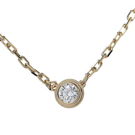 yellow gold cartier|cartier yellow gold necklace price.